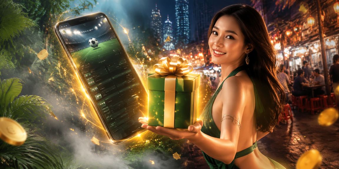 Pemain menggunakan aplikasi mudah alih untuk bertaruh Odds Perlawanan